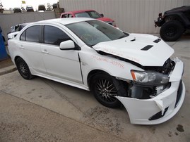 2009 MITSUBISHI LANCER RALLIART WHITE 2.0 AT TURBO MT 203946